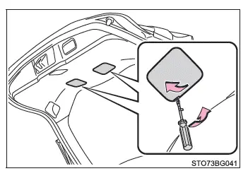 Toyota C-HR. Bombillas