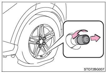 Toyota C-HR. Pasos necesarios en caso de emergencia