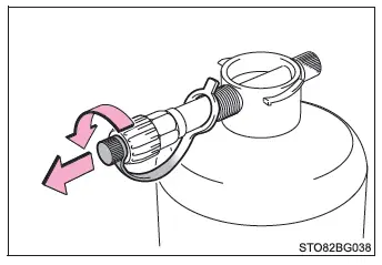 Toyota C-HR. Pasos necesarios en caso de emergencia