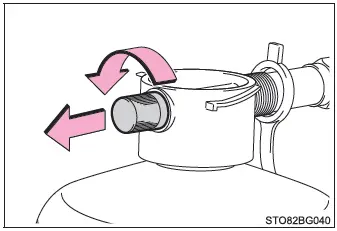 Toyota C-HR. Pasos necesarios en caso de emergencia