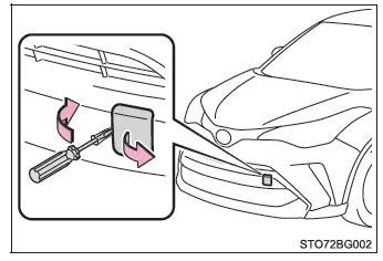 Toyota C-HR. Pasos necesarios en caso de emergencia